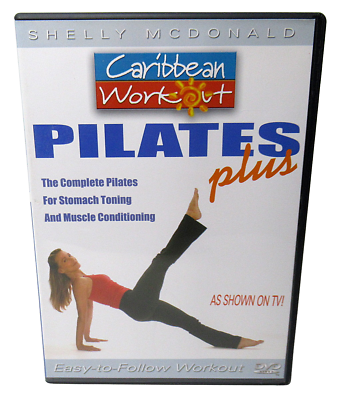 #ad Caribbean Workout Pilates Plus DVD 2004 Shelly McDonald $6.99