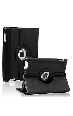 #ad Leather Case For Apple iPad 2nd 3rd 4th Generation 9.7quot; Stand Cover $9.79