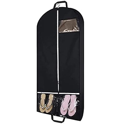 #ad 54 Garment Bags for Travel and Storage Travel Suit Bags for Men 54 inch black $14.91
