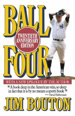 #ad Ball Four: Twentieth Anniversary Edition by Bouton Jim $6.85