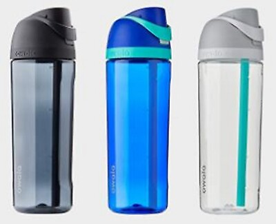 #ad Owala Freesip Water Bottle w Straw for Sports Travel 25 oz BPA Free Leakproof $12.97