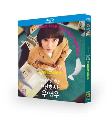 #ad 2022 Korean Drama Extraordinary Attorney Woo Blu ray Free Region English Sub Box $17.82