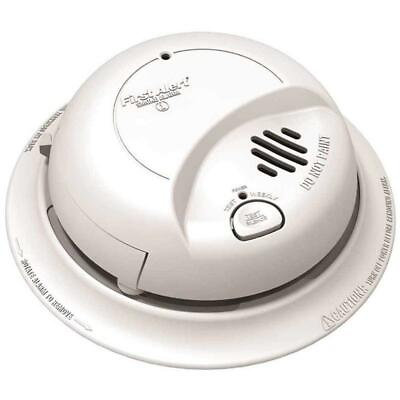 #ad First Alert BRK 9120B Hardwired AC Powered Smoke Detector Alarm w Battery Backup $15.52