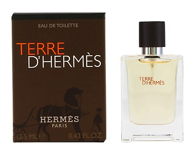 #ad Terre D’Hermes by Hermes 0.42 oz EDT Spray Mini for Men New In Box $22.91