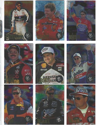 #ad 1996 Premium HOT PURSUIT Complete 9 card set Straight from packs to pages $35.97