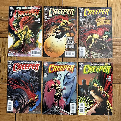 #ad The Creeper #1 6 DC 2006 Comic Book Lot Complete Set $15.00