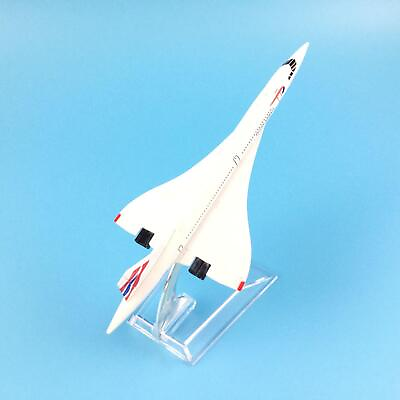 #ad 1 400 Scale 15cm Aircraft British Concorde Alloy Plane Airplane Model Collection AU $16.82
