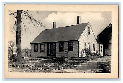 #ad The House Side Road Poem By Sam Walter Foss Tilton New Hampshire NH Postcard $14.98
