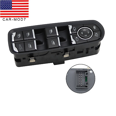 #ad Driver Side Window Switch For 2011 2018 Porsche Panamera Cayenne 7PP959858AEDML $22.08