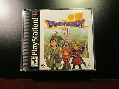 #ad Dragon Warrior VII 7 Sony PlayStation 1 2001 Quest UNPLAYED COMPLETE NEW MINT $179.95