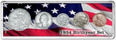 #ad Birth Year Coin Gift Set 1934 2021 $15.95