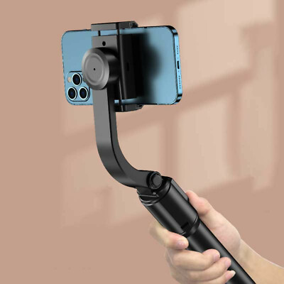 #ad Single Axis Remote Handheld Phone Gimbal Stabilizer Revolving Rotary Video Selfi $32.00