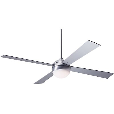 #ad Modern Fan Company Ball LED 42 in. Brushed Aluminum Ceiling Fan with Remote $489.00