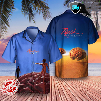 #ad Rush Rock Band Hemispheres Hawaiian Shirt Gift For Fans S 5XL 100% woven poly $9.99