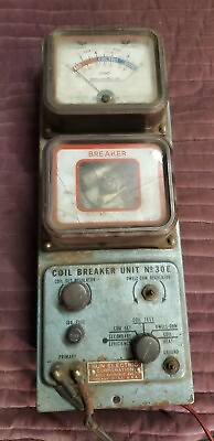 #ad Sun Electric Vintage Coil Tester Breaker Unit No 30E UN TESTED $149.99