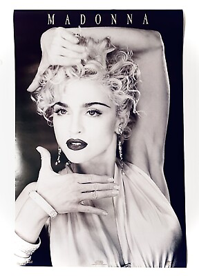 #ad MADONNA POSTER VOGUE 23x35 NEW MINT #8084 WINTERLAND PRODUCTIONS US 1990 $120.00
