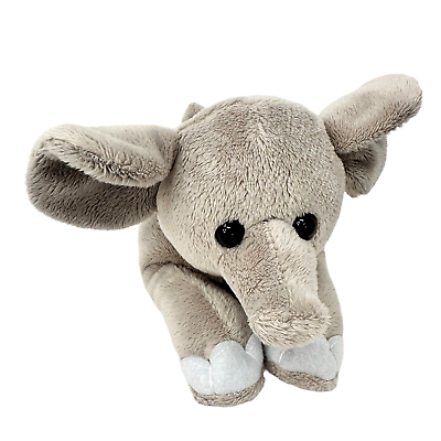 #ad Baby Ganz Elephant Bean Bag Friend Plush Animal Gray White 9quot; Soft Stuffed Toy $9.95
