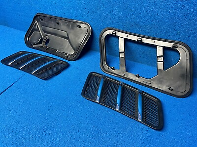 #ad 2013 2016 MERCEDES X166 GL550 HOOD LEFT amp; RIGHT SIDE GRILLE WITH COVERS OEM $132.99