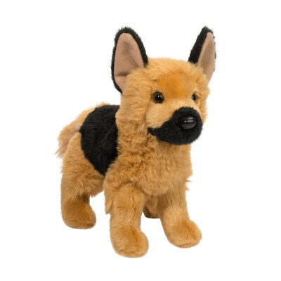 #ad QUEENIE the Plush GERMAN SHEPHERD Dog Stuffed Animal Douglas Cuddle Toys #3982 $11.95