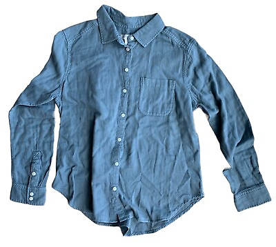 #ad Outerknown Gemini Shirt Button Up Long Sleeve Size XS Runs Small 100% Organic $34.99