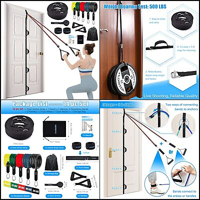 #ad Door Anchor Strap for Exercises Multi Point Anchor Gym Attachment for Home Fit.. $52.03