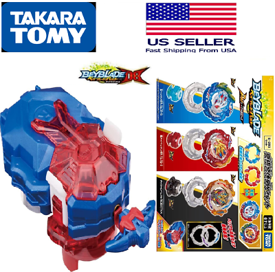 #ad TAKARA TOMY Beyblade Burst BU Ultimate Fusion DX B 203 Full L R custom Launcher $24.99