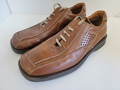 #ad Bottesini Mens Brown Leather Casual shoes size 10M Good condition $18.53