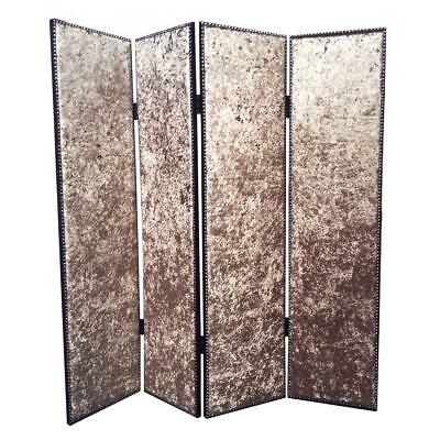 #ad Durable 1 x 84 x 84 Bronze Wood amp; Fabric Screen $3103.58