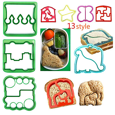 #ad Baking Mold Cookies Sandwich Mold Food Grade Silicone Cutter Mold DIY Tool $8.40