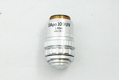 #ad Clean Glass Olympus DApo 100 UV 130 Oil D APO Microscope Objective Lens #1757 $595.20