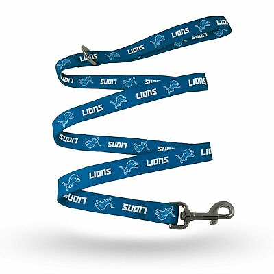 #ad NEW DETROIT LIONS NFL PET DOG CAT LEASH LEAD LICENSED CHOOSE SIZE $12.95
