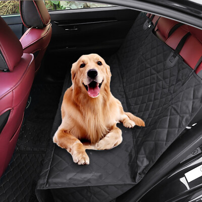 Pet Car Seat Cover Dog Safety Protector Mat Rear Back Seat Hammock Cushion Mat $26.99