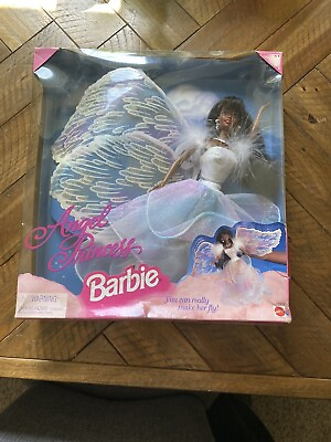 #ad Vintage Angel Princess Barbie African American $29.99