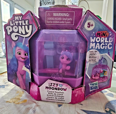 #ad My Little Pony Mini World Magic Crystal Keychain Izzy Moonbow Portable Playset $5.50