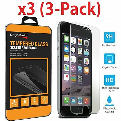 #ad Screen Protector Tempered Glass Film For iPhone 5 6 7 8 Plus 11 Pro X XR Xs Max $2.09