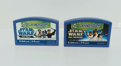 #ad Super Cool Lot of 2 LeapFrog Leapster Learning Games. STAR WARS $4.00
