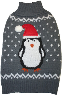 #ad Fashion Pet Gray Penguin Dog Sweater $12.36