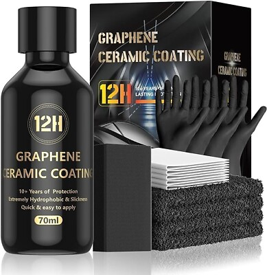#ad Graphene Ceramic Coating 𝟏𝟐𝐇 𝐀𝐝𝐯𝐚𝐧𝐜𝐞𝐝 𝗚𝗿𝗮𝗽𝗵𝗲𝗻𝗲 coating $41.99