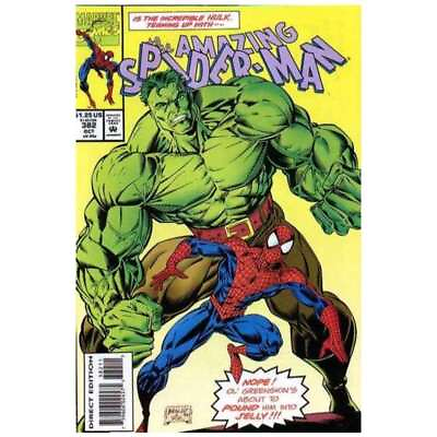 #ad Amazing Spider Man 1963 series #382 in VF minus condition. Marvel comics t $3.53