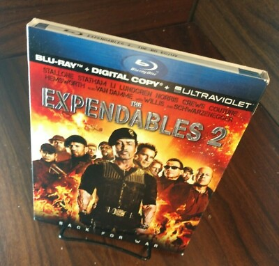 #ad The Expendables 2 Blu ray No Digital Slipcover Disc Unused Free Shipping $8.98