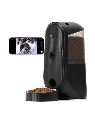 #ad FUKUMARU Automatic Cat Feeder 2 in 1 Automatic Dog Feeders with Camera and A... $52.78