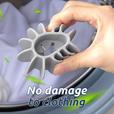 #ad 1PCS Reusable Laundry Cleaning Ball Washing Machine Clothes Magic Anti Winding $11.82