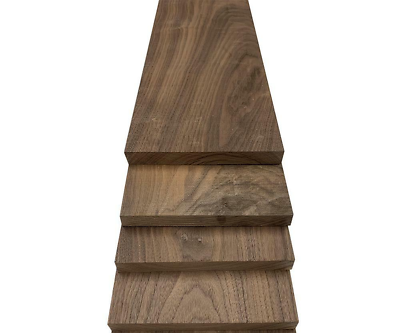 #ad 4 BLACK WALNUT 3 4quot; x 4quot; x 36quot; Lumber Wood Boards KILN DRY DIY Shelf Sign Craft $59.00