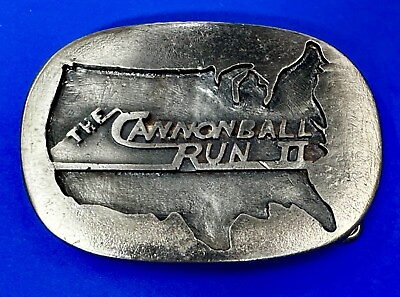 #ad Hal Needham Cannonball Run II Iconic Movie Crew Gift Promo Award Belt Buckle $745.00