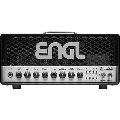#ad ENGL E606SE Ironball Special Edition 20W Tube Guitar Amp Head Black and Silver $1450.00