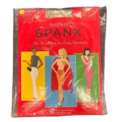 #ad NEW Spanx The Original Footless Super Control Pantyhose Nude 1 C $19.82