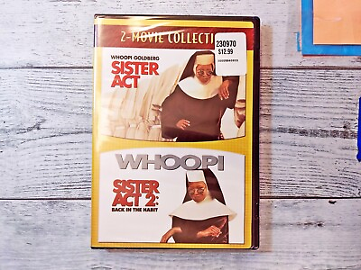 #ad Catholic Convent Comedy Sister Act amp; Sequel Sister Act 2 Two DVD Double Feature $19.75