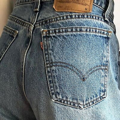 #ad Vintage 90s 80s Levis Jeans relaxed Fit High Waisted Straight Leg size 24 $90.00