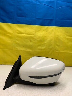 #ad 14 15 16 Nissan Rogue Driver Left Side View Door Mirror W Heated W Camera OEM $200.00
