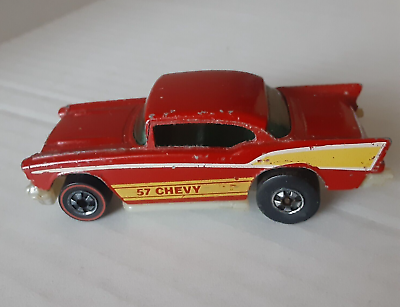 #ad 1977 Hot Wheels #x27;57 Chevy Blackwall Redlines HYBRID ERROR Vintage Read Details $299.99
